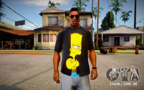 Bart Simpson T-Shirt (good textures) para GTA San Andreas