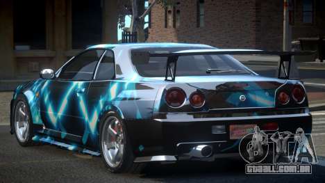 Nissan Skyline R34 BS U-Style PJ3 para GTA 4