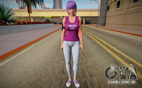 Ayane Mean Girl from Dead or Alive 5 para GTA San Andreas