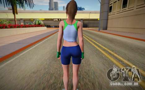 DOA6 Hitomi Energy Up Training Wear para GTA San Andreas