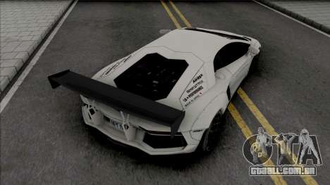 Lamborghini Aventador LP700-4 Liberty Walk para GTA San Andreas