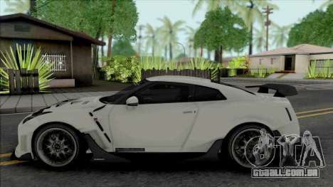 Nissan GT-R R35 Kream Edition para GTA San Andreas