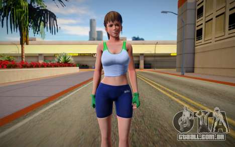 DOA6 Hitomi Energy Up Training Wear para GTA San Andreas