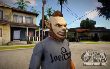 GTA V Halloween mask V3 para GTA San Andreas