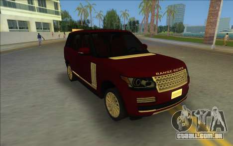 2014 Range Rover Vogue para GTA Vice City