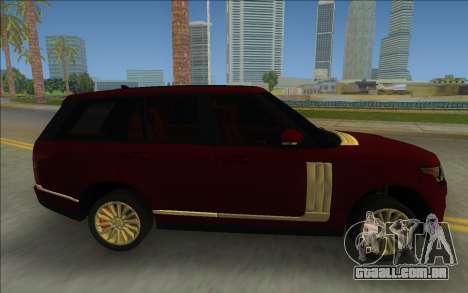 2014 Range Rover Vogue para GTA Vice City