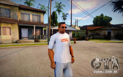 Supreme Bogo Tee para GTA San Andreas