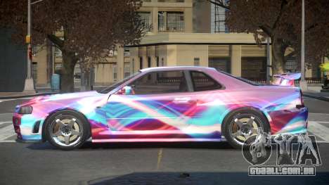 Nissan Skyline R34 Qz7 L4 para GTA 4