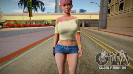 DOA6 Honoka Energy Up Training Wear para GTA San Andreas