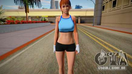 DOA6 Kasumi Energy Up Training Wear para GTA San Andreas