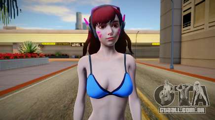 D.Va Bikini from Overwatch para GTA San Andreas