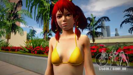 DOAXVV Kanna Normal Bikini para GTA San Andreas