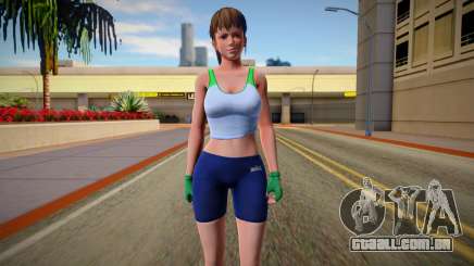 DOA6 Hitomi Energy Up Training Wear para GTA San Andreas