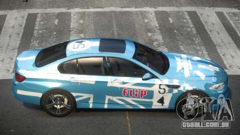 BMW M5 F10 PSI-R S5 para GTA 4