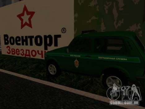 Vaz 2121 Niva FSB da Federação Russa para GTA San Andreas