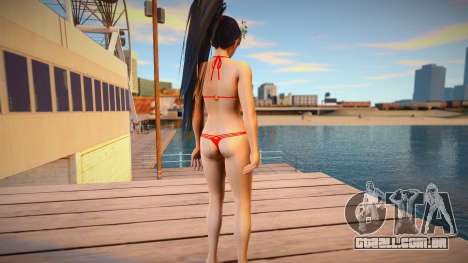 Momiji Red bikini para GTA San Andreas