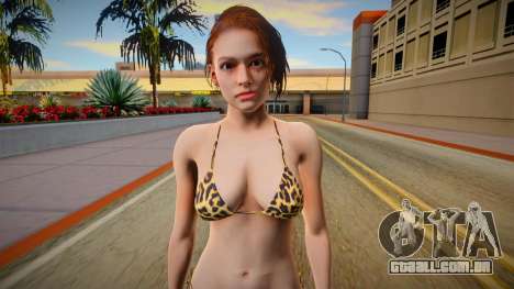 RE3 Remake Jill Valentime Bikini v3 para GTA San Andreas