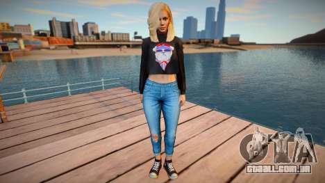 Helena Douglas Casual v14 para GTA San Andreas