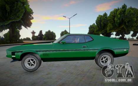 1971 Ford Mustang Mach 1 Richard Hammond para GTA San Andreas