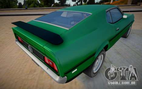 1971 Ford Mustang Mach 1 Richard Hammond para GTA San Andreas