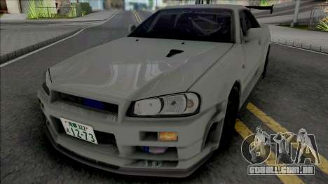 Nissan Skyline GT-R R34 JP para GTA San Andreas