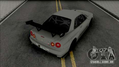 Nissan Skyline GT-R R34 JP para GTA San Andreas