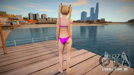 Marie Rose Purple Bikini para GTA San Andreas