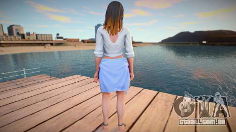 DOAXVV Nanami - Twilight Time v3 para GTA San Andreas