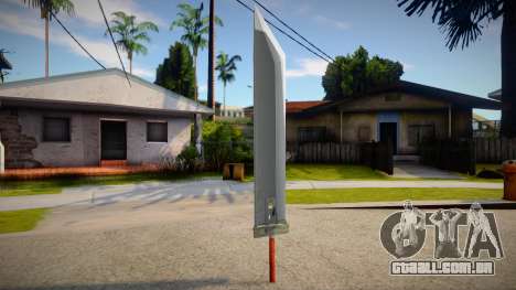 Buster Sword para GTA San Andreas