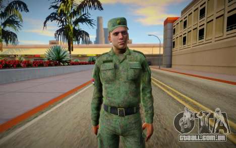 Serbian Soldier v2 para GTA San Andreas