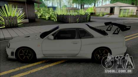 Nissan Skyline GT-R R34 JP para GTA San Andreas