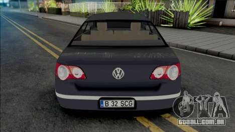 Volkswagen Passat (Romanian Plates) para GTA San Andreas