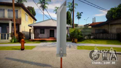 Buster Sword para GTA San Andreas