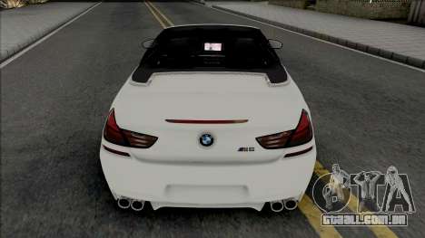 BMW M6 Cabriolet para GTA San Andreas