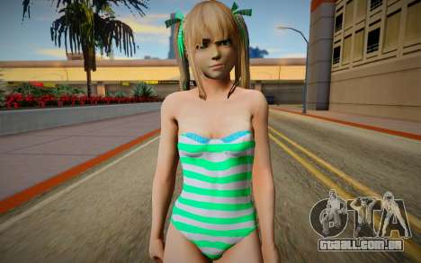 Nagis Marie Rose with fixed hairs green-eyed in para GTA San Andreas