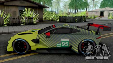 Aston Martin Vantage GTE 2019 para GTA San Andreas