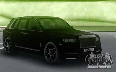 Rolls-Royce Cullinan Black para GTA San Andreas