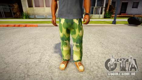 Camouflage Pants para GTA San Andreas