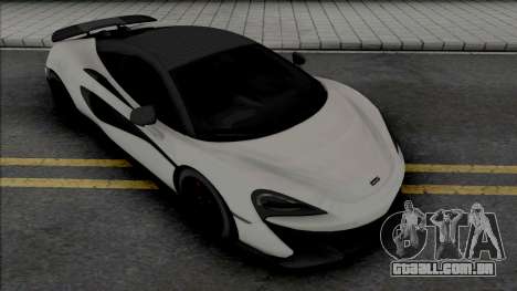 McLaren 600LT para GTA San Andreas