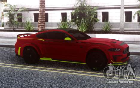 Ford Mustang RTR Spec5 2019 para GTA San Andreas