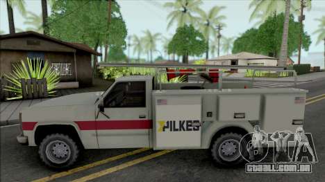 New Utility Van para GTA San Andreas