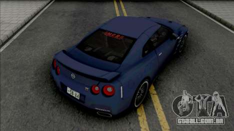 Nissan GT-R R35 MCR para GTA San Andreas