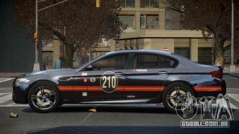 BMW M5 F10 PSI-R S9 para GTA 4