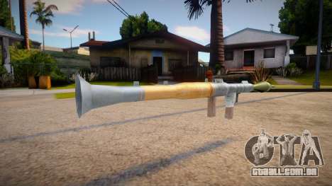New textures for the rocket launcher para GTA San Andreas