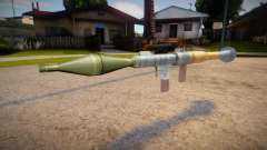New textures for the rocket launcher para GTA San Andreas