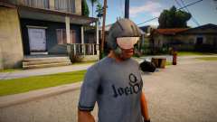 Pilot Helmet From Resident Evil 5 With Transpar para GTA San Andreas