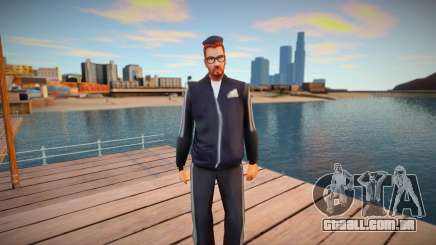 Gordon Freeman Gopnik para GTA San Andreas
