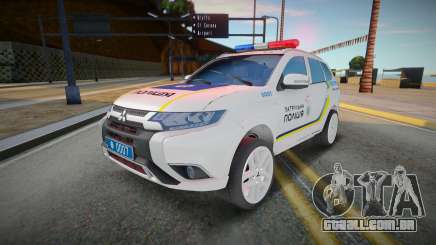 Mitsubishi Outlander - Patrulha policial ucraniana para GTA San Andreas