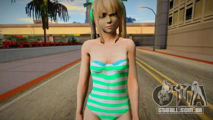 Nagis Marie Rose with fixed hairs green-eyed in para GTA San Andreas