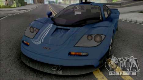 McLaren F1 Shift 2 Edition para GTA San Andreas